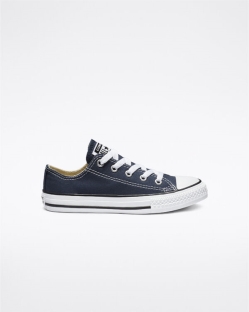 Converse Chuck Taylor All Star Fiu Rövidszárú Sötétkék | TZMLVWC-HU